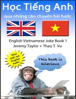 english vietnamese joke book - with audio book cover image