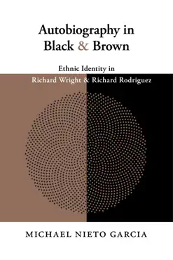 autobiography in black and brown book cover image