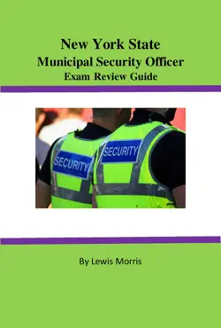 new york state municipal security officer exam review guide book cover image