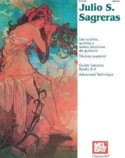 julio s. sagreras guitar lessons books 4-6 book cover image