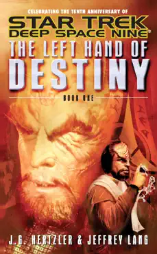 star trek: deep space nine: the left hand of destiny, book one book cover image