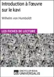 Introduction à l'œuvre sur le kavi de Wilhelm von Humboldt sinopsis y comentarios