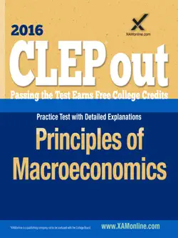 clep out principles of macroeconomics book cover image