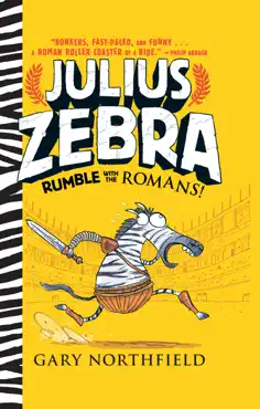 julius zebra: rumble with the romans! book cover image