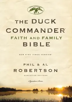 nkjv, duck commander faith and family bible book cover image