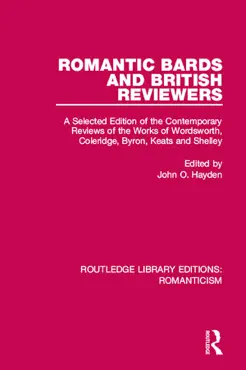 romantic bards and british reviewers book cover image