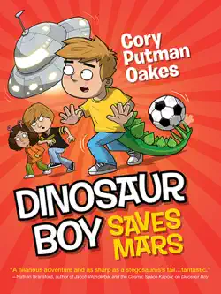 dinosaur boy saves mars book cover image