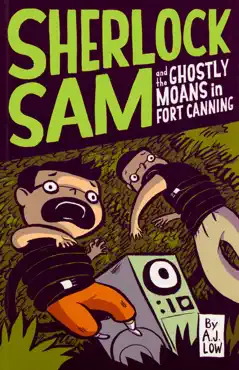 sherlock sam and the ghostly moans in fort canning book cover image