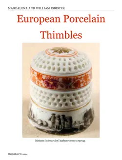 european porcelain thimbles book cover image