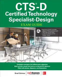 cts-d certified technology specialist-design exam guide book cover image