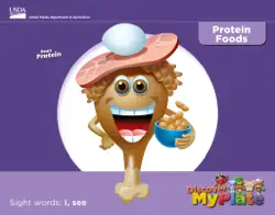 discover myplate: protein book cover image