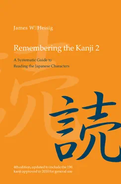 remembering the kanji 2 book cover image