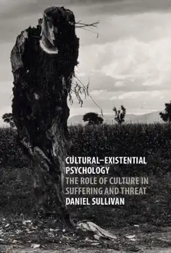 cultural-existential psychology book cover image