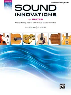 sound innovations for guitar, teacher edition book 1 book cover image