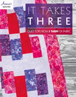 it takes three book cover image