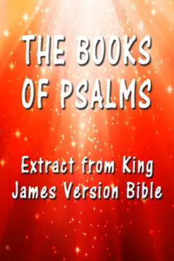 the book of psalms: extract from king james version bible book cover image