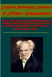 Complete Philosophy Criticism of Arthur Schopenhauer synopsis, comments