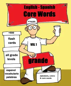 english- spanish core words volume 1 book cover image