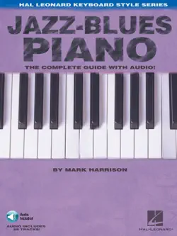 jazz-blues piano book cover image