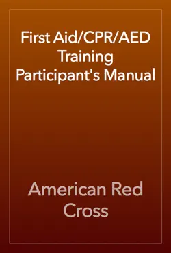 first aid/cpr/aed training participant's manual book cover image