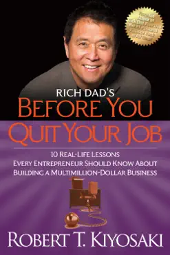 rich dad's before you quit your job book cover image