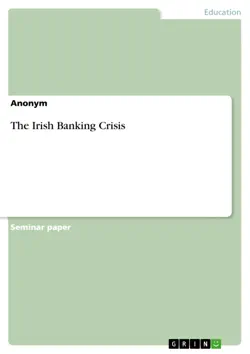 the irish banking crisis imagen de la portada del libro
