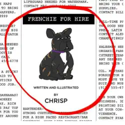 frenchie for hire book cover image