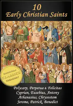10 early christian saints book cover image