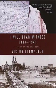 i will bear witness, volume 1 book cover image
