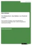 Der Handschuh - Eine Ballade von Friedrich Schiller sinopsis y comentarios