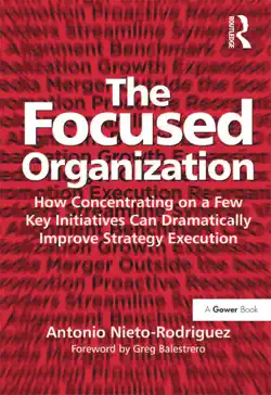 the focused organization imagen de la portada del libro