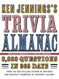 ken jennings's trivia almanac book cover image