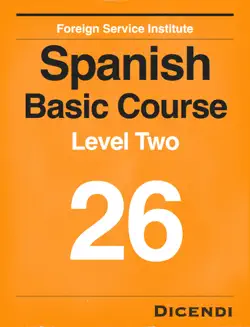 fsi spanish basic course 26 book cover image