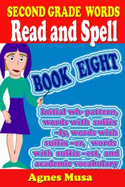 second grade words read and spell book eight book cover image