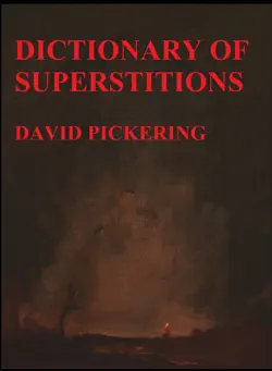 dictionary of superstitions book cover image