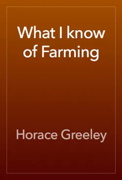 what i know of farming book cover image