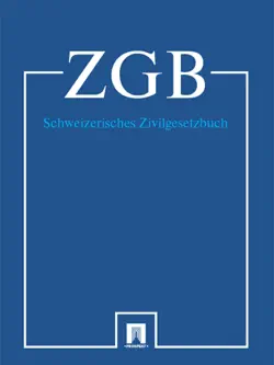 schweizerisches zivilgesetzbuch - zgb 2016 book cover image