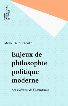 enjeux de philosophie politique moderne book cover image