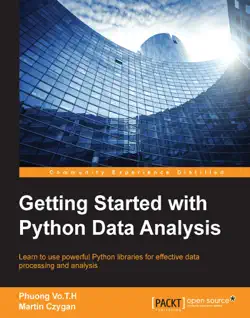 getting started with python data analysis book cover image