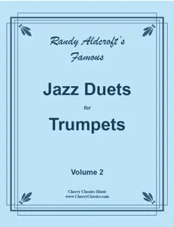 famous jazz duets for trumpet volume 2 book cover image