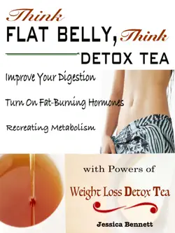 think flat belly, think detox tea book cover image