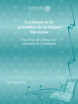 lecciones de la gramatica de la lengua mexicana book cover image