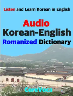 romanized korean-english audio dictionary book cover image
