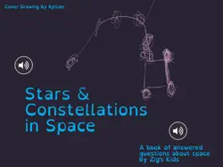stars and constellations in space book cover image