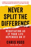 Never Split the Difference book summary, reviews and download