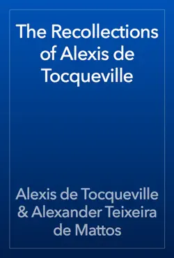 the recollections of alexis de tocqueville book cover image
