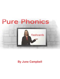 pure phonics flashcards book cover image