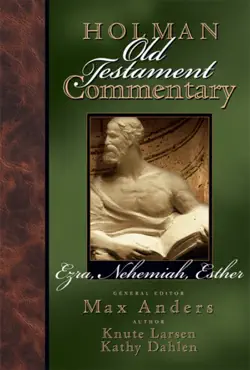 holman old testament commentary - ezra, nehemiah, esther book cover image