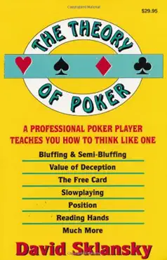the theory of poker book cover image