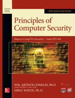 principles of computer security, fourth edition book cover image